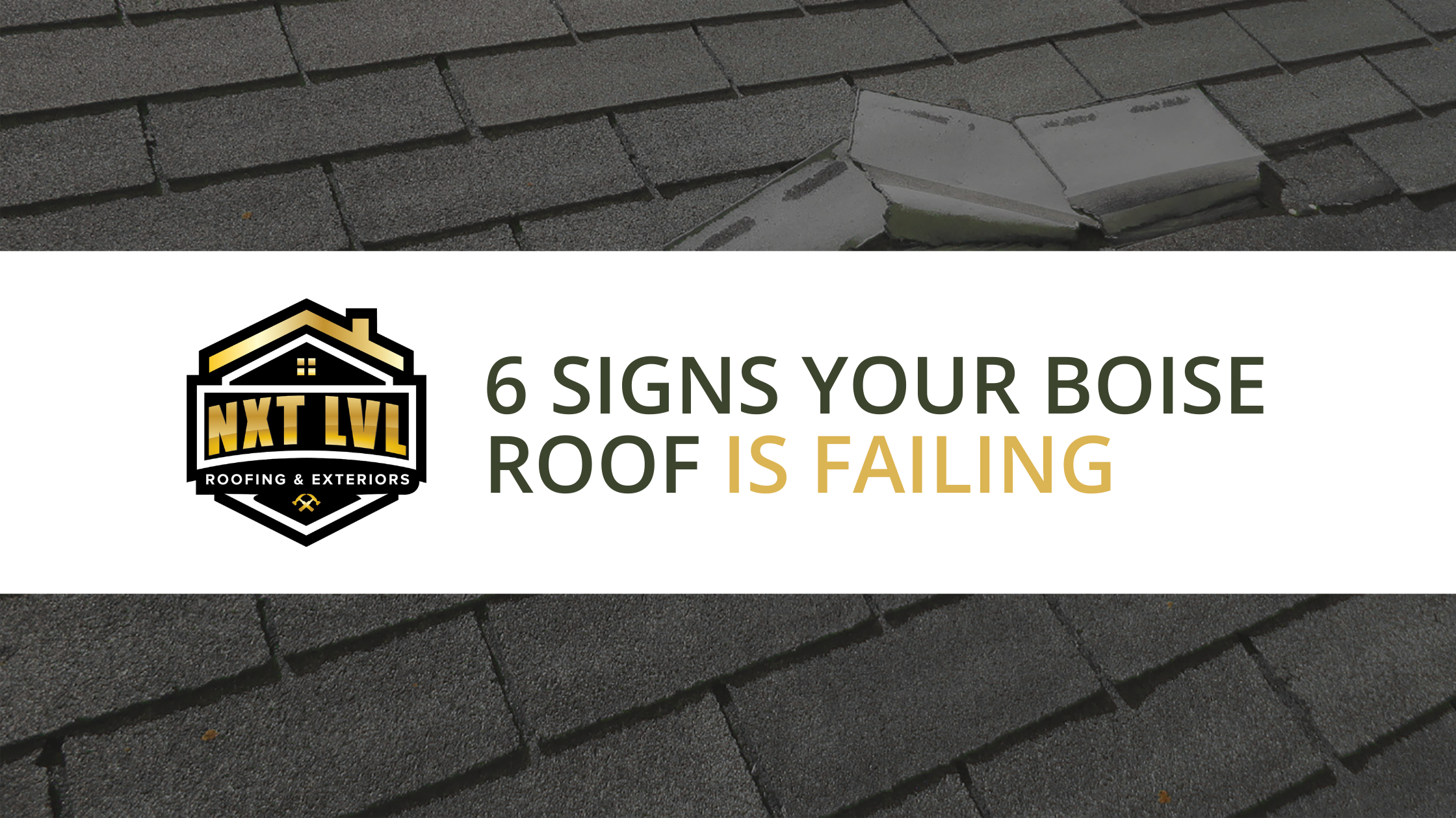6 Signs Your Boise Roof Is Failing